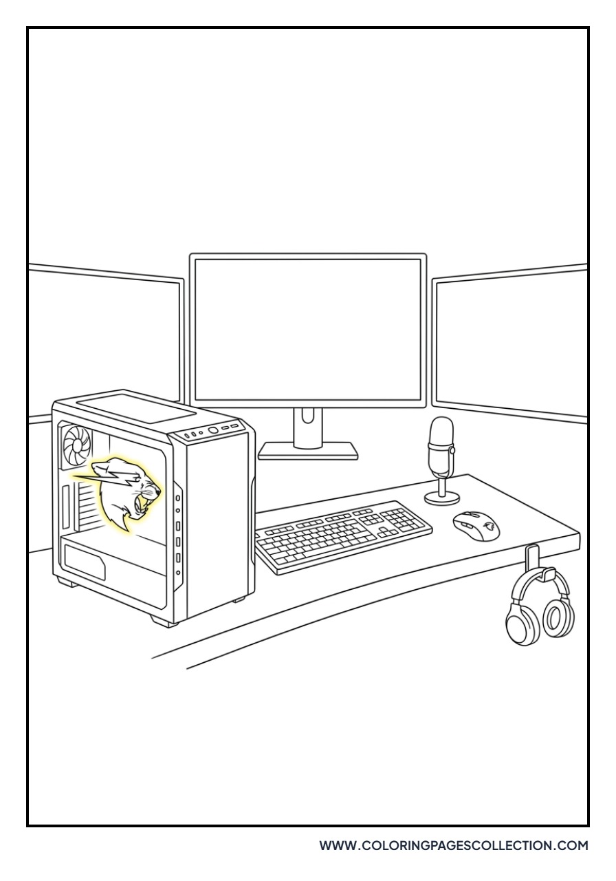 MrBeast Gaming PC Setup