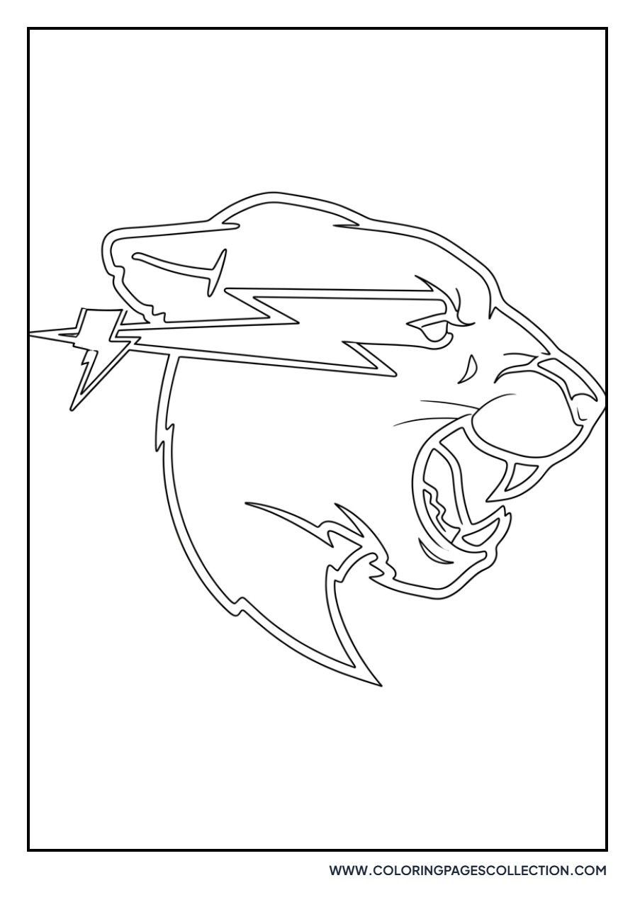 MrBeast Iconic Blue Panther Logo