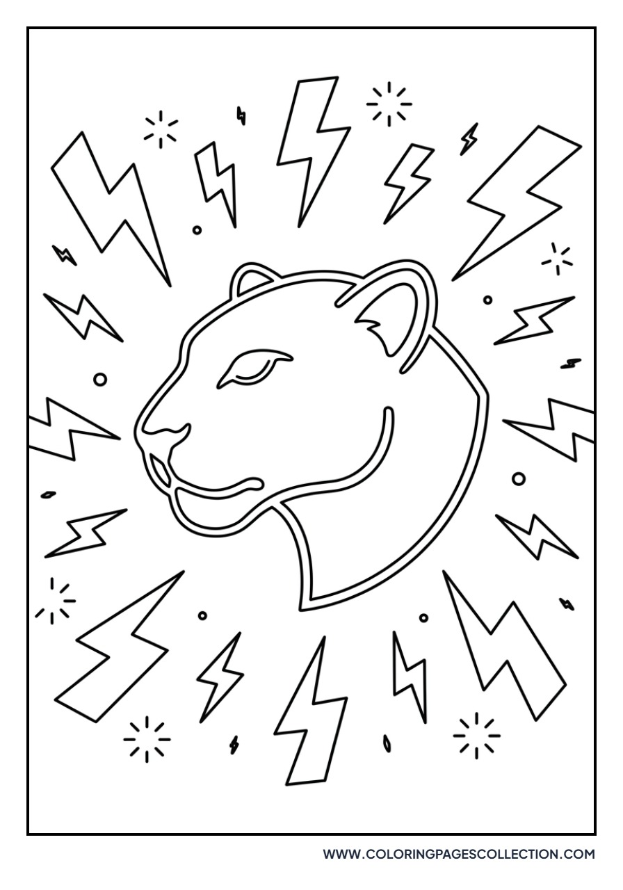 MrBeast Logo with Lightning Bolts