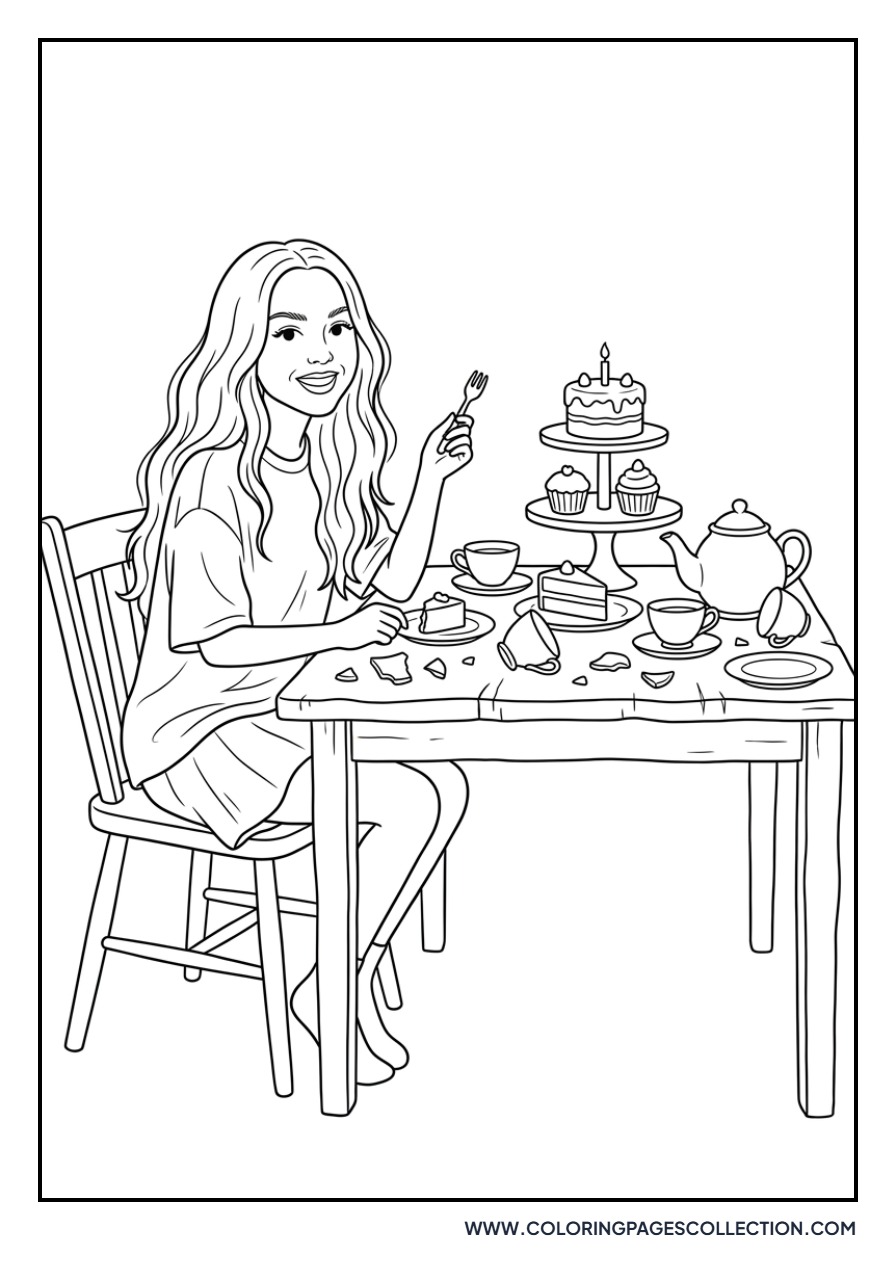 Olivia Rodrigo All-American Bitch Tea Party