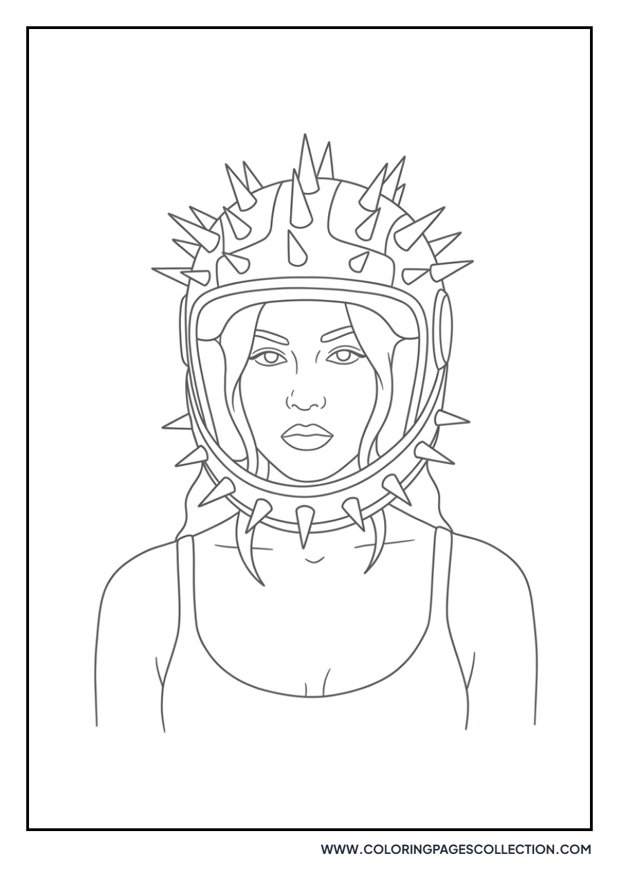Olivia Rodrigo Brutal Helmet Look