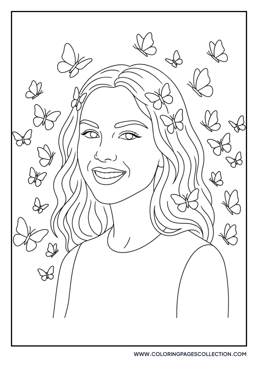 Olivia Rodrigo Butterfly Aesthetic