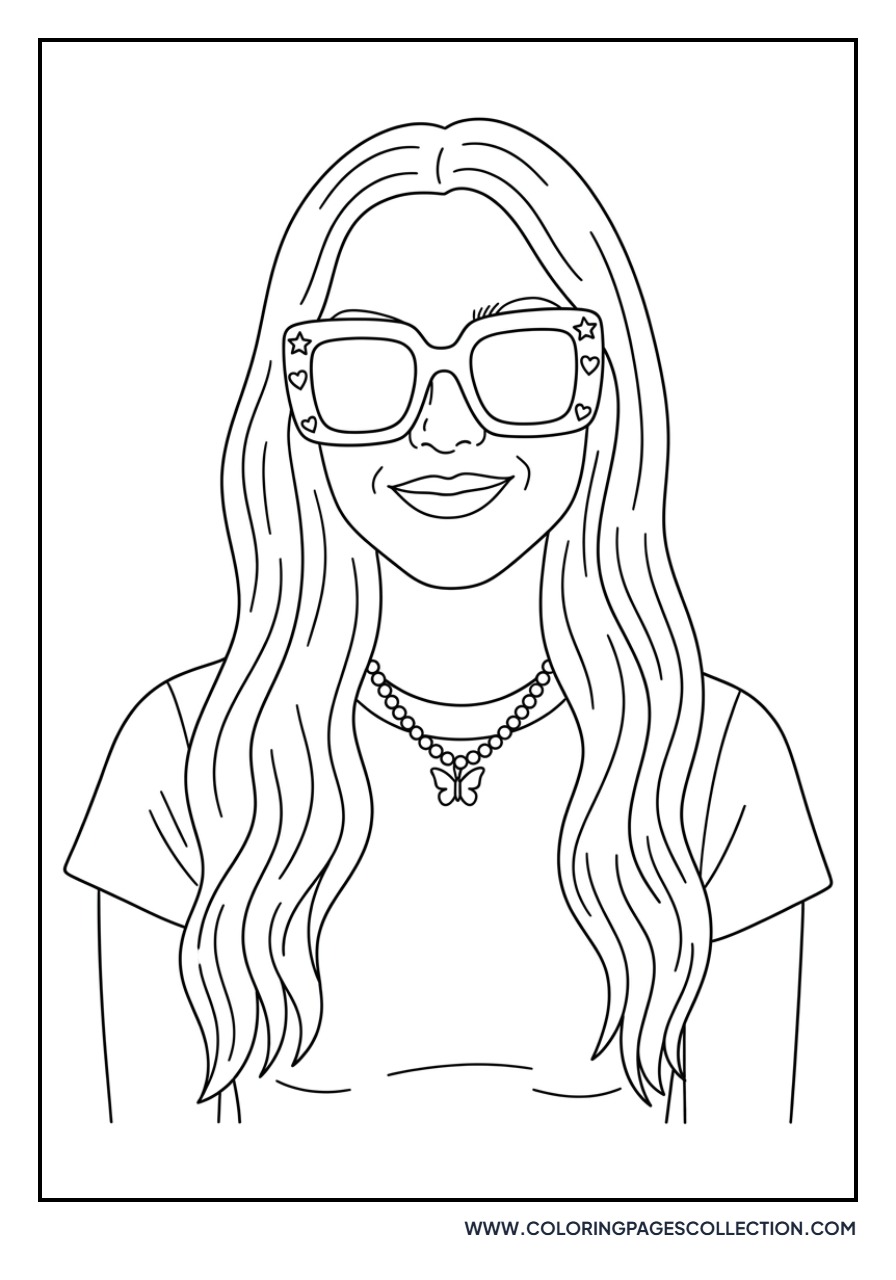 Olivia Rodrigo Wearing Funky Glasses