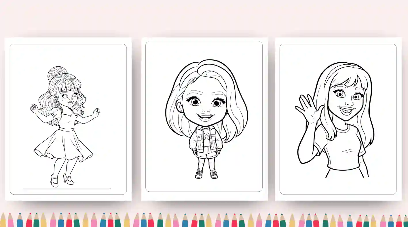 Sabrina Carpenter Coloring Pages
