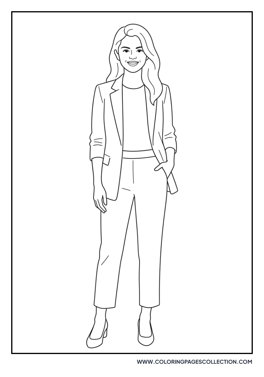 Chic Blazer and Trousers