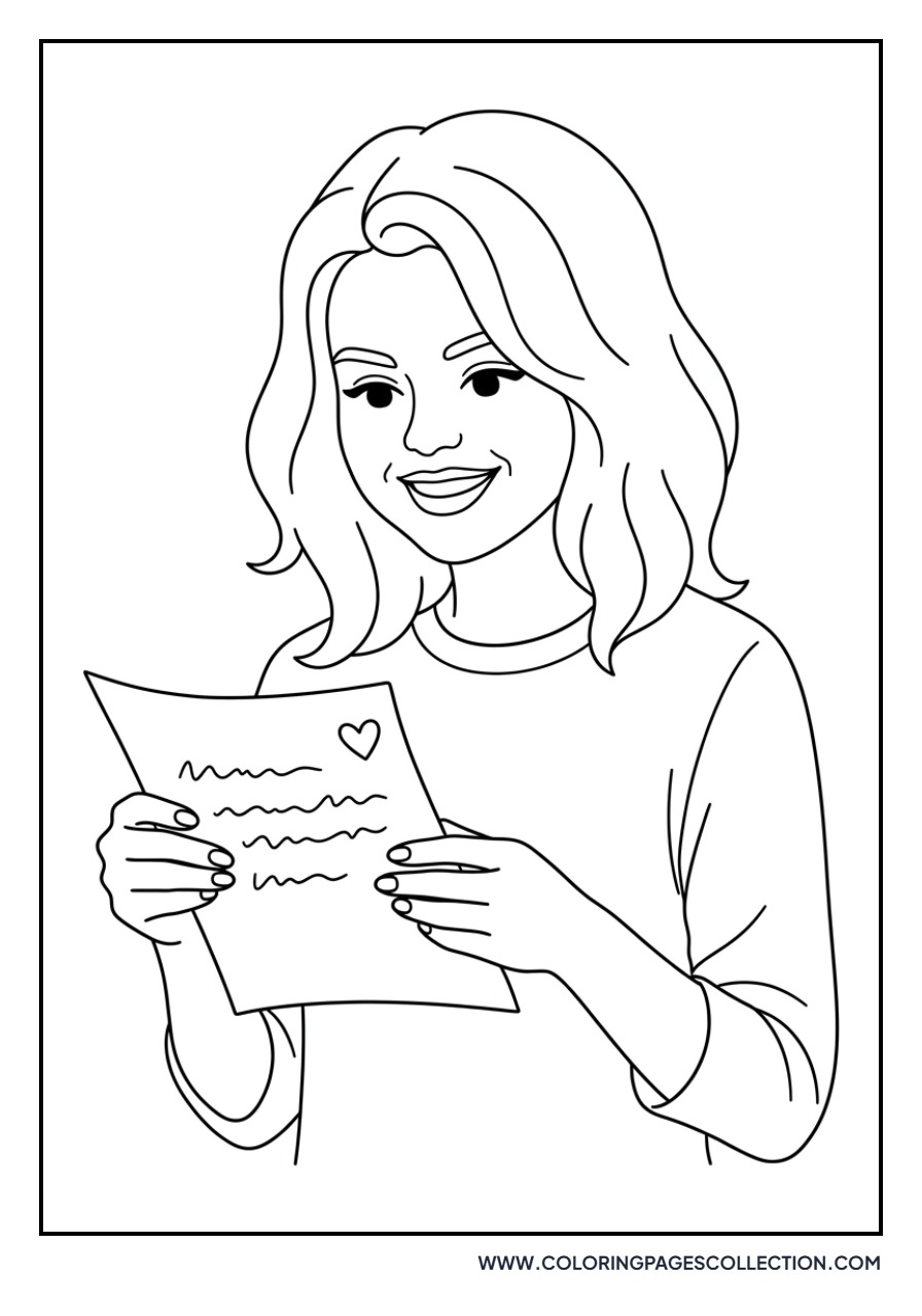 Holding a Fan Letter