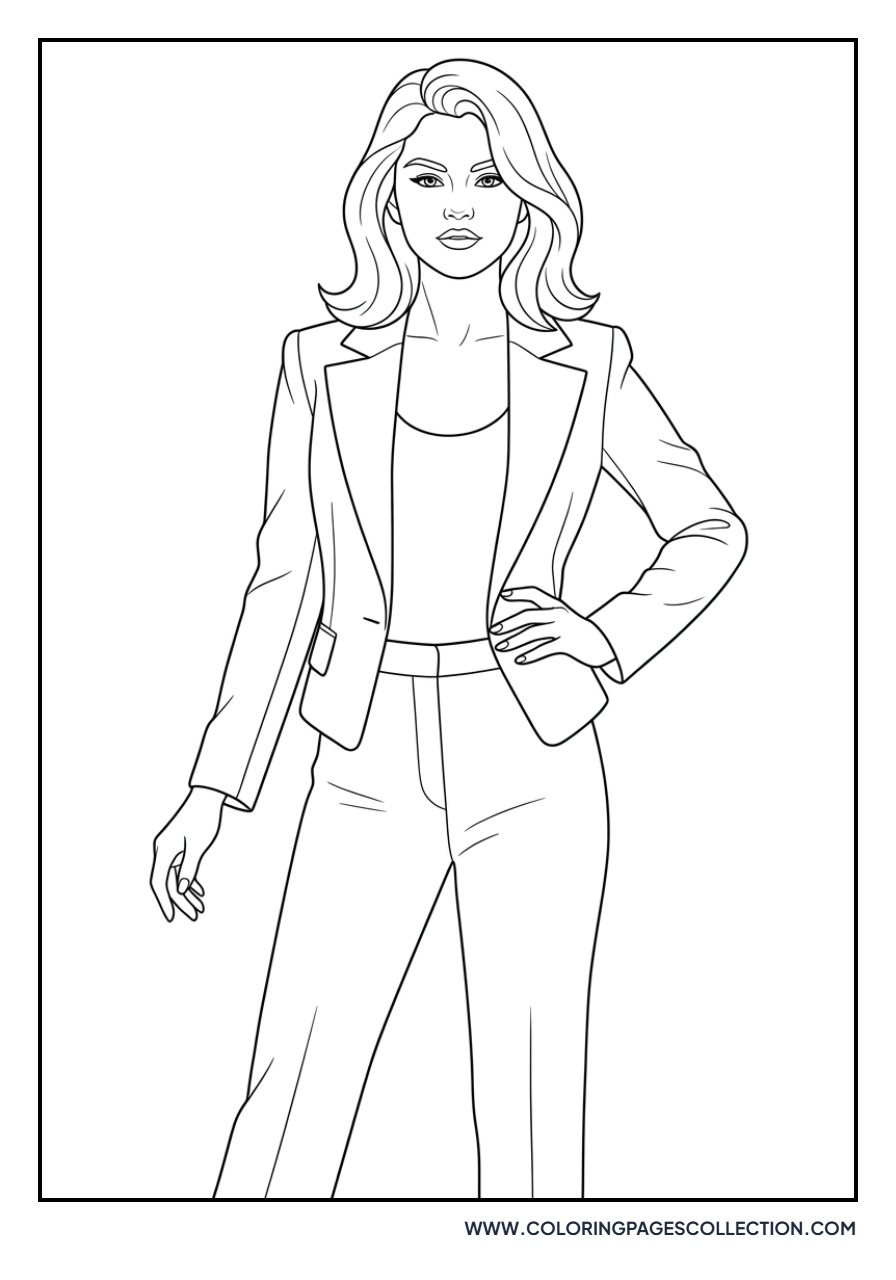 Magazine Cover Pose