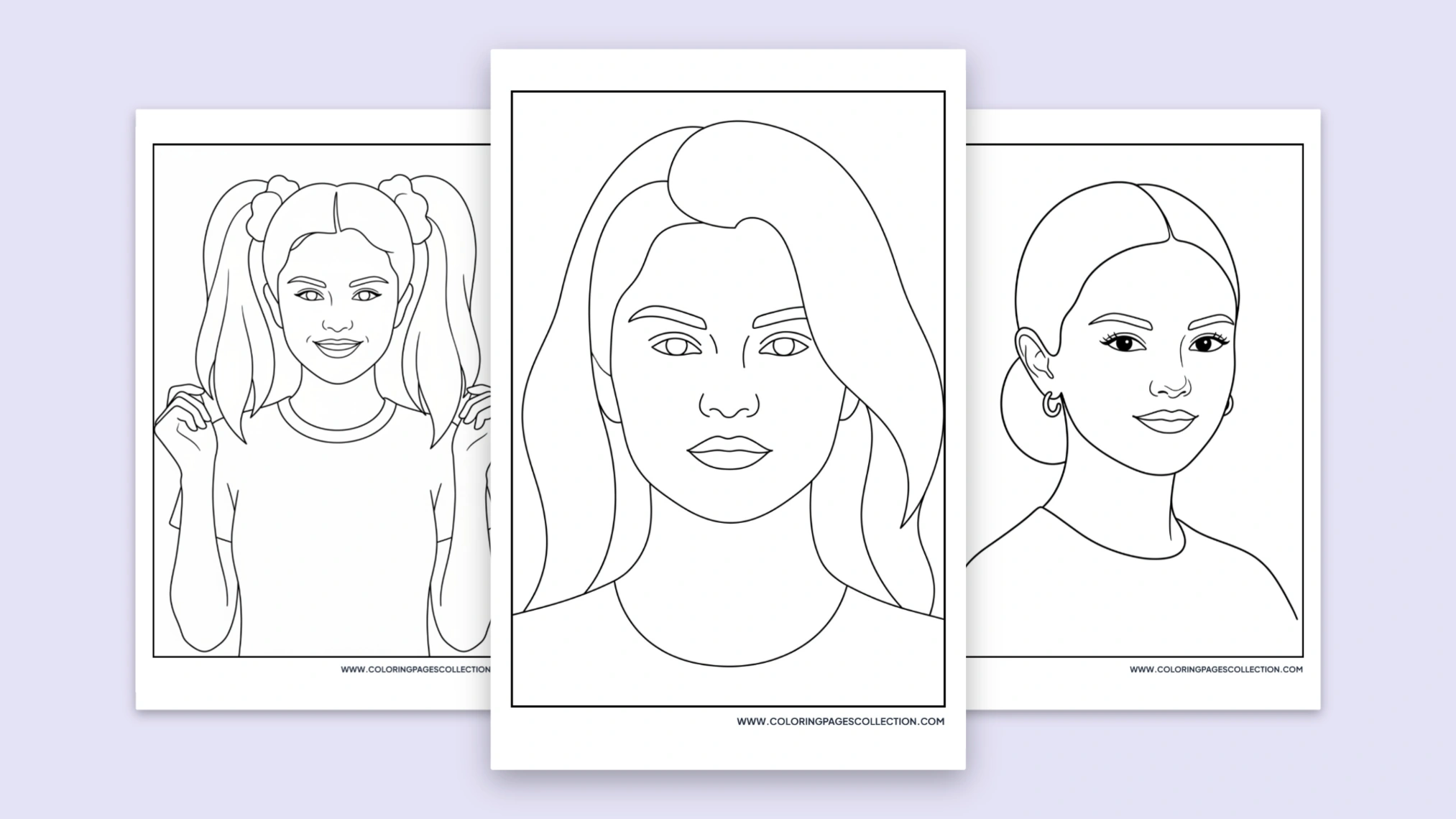 51+ Free Printable Selena Gomez Coloring Pages