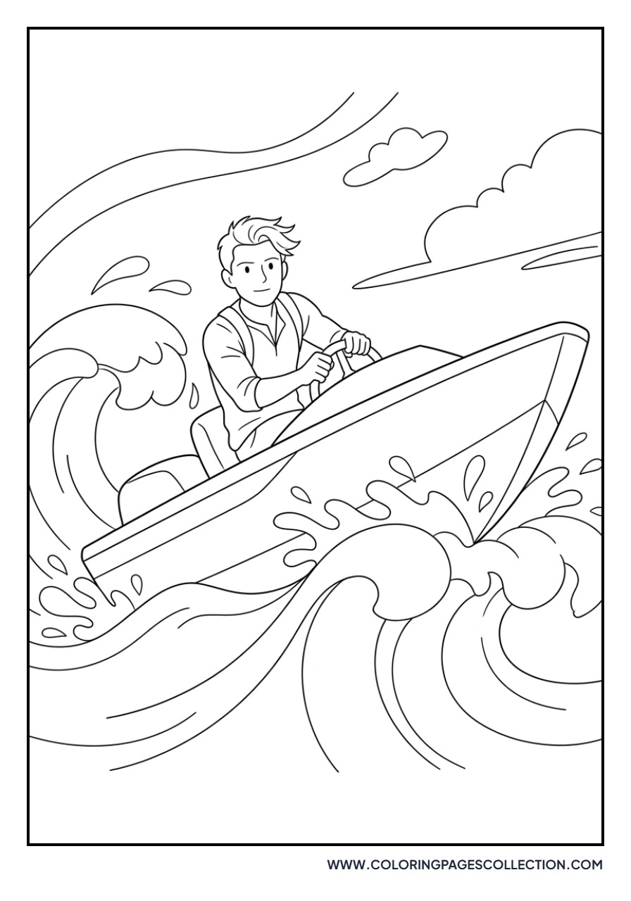 Nathan Drake Speedboat Chase