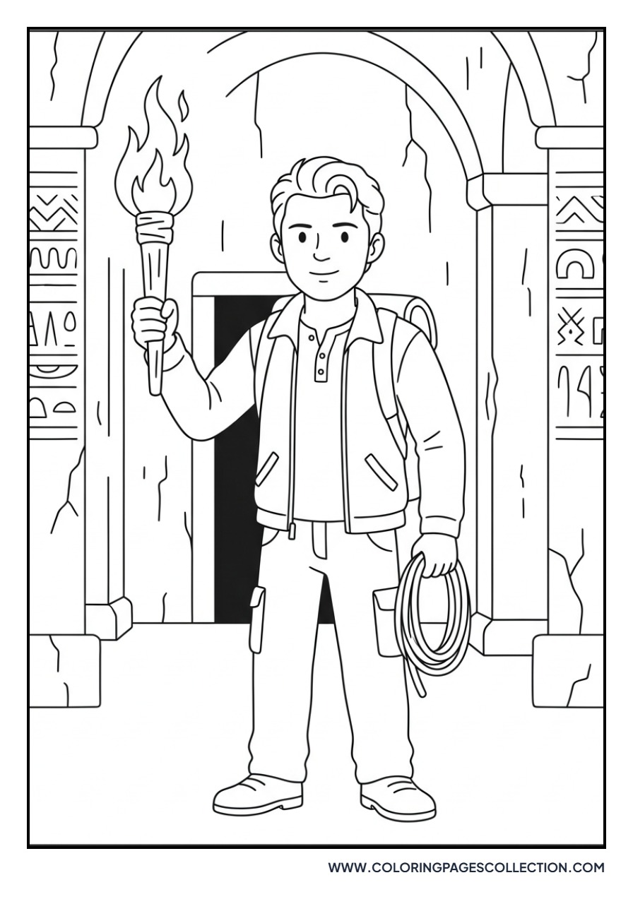 Nathan Drake Torch Light
