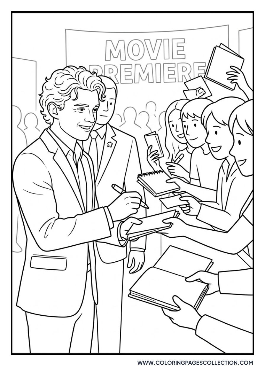 Tom Holland at Premiere