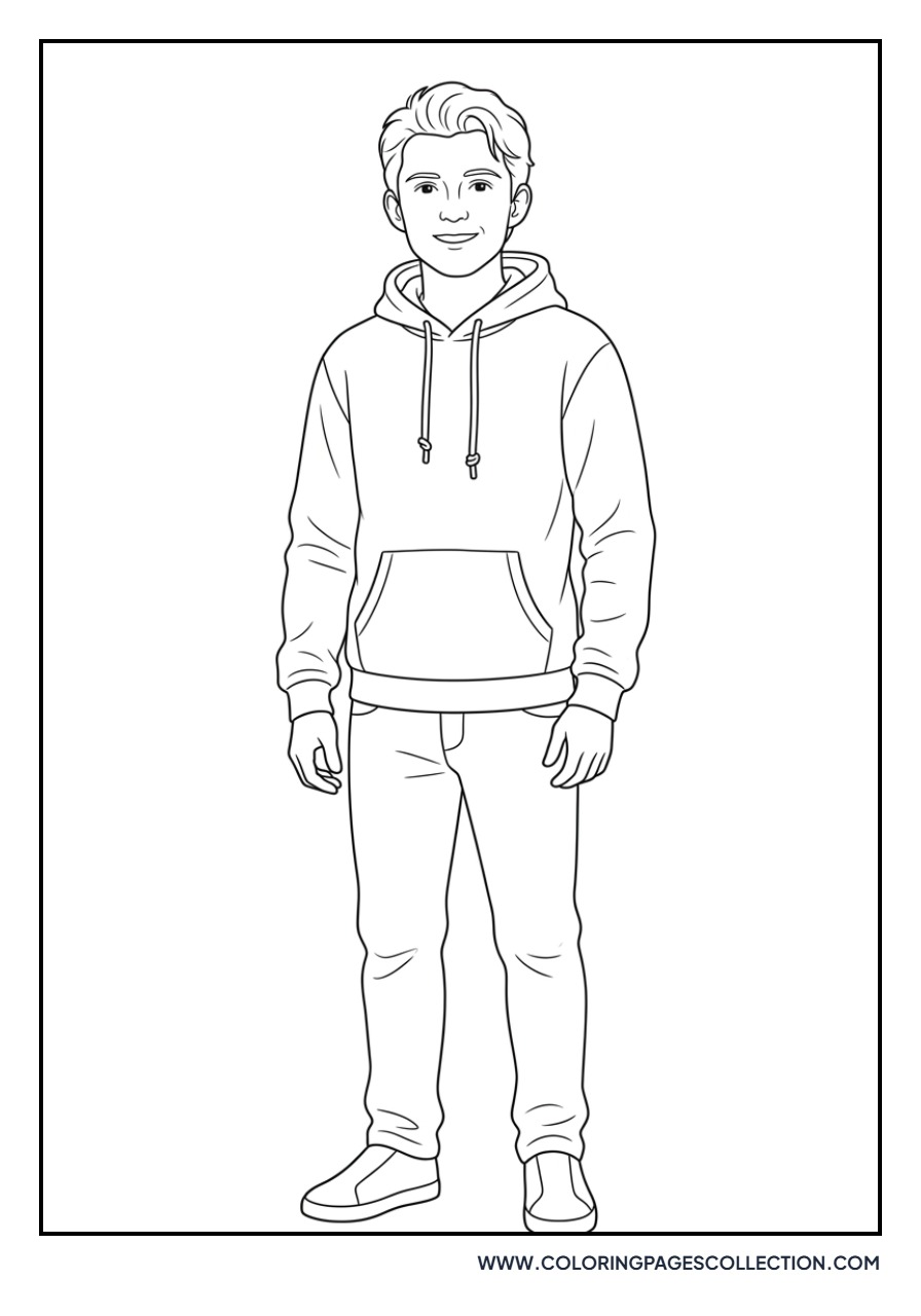 Tom Holland Casual Hoodie