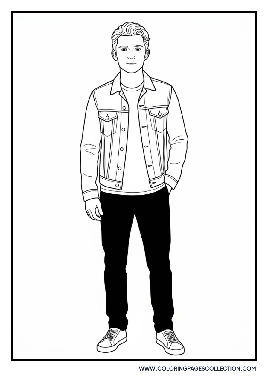Tom Holland Denim Jacket