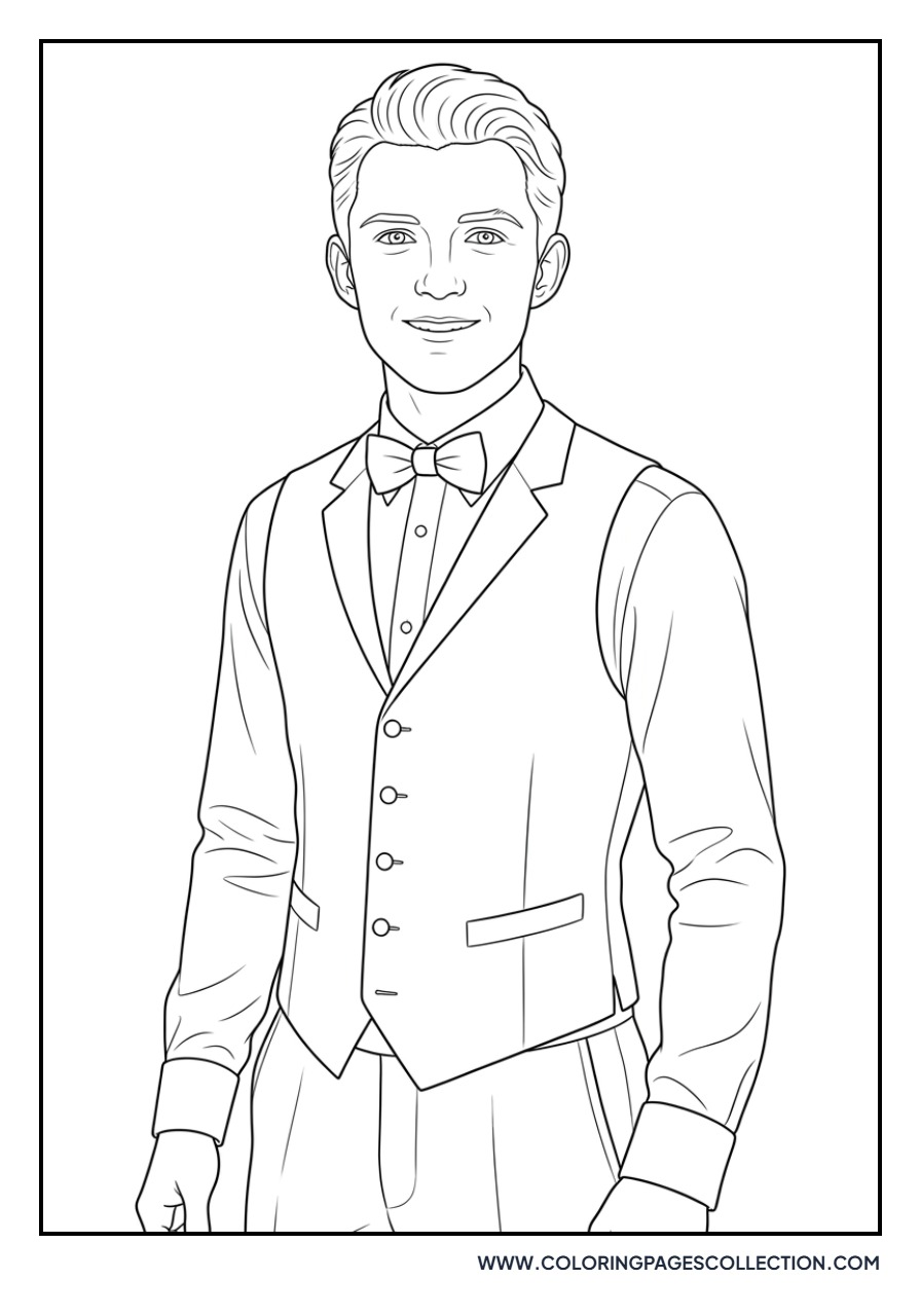 Tom Holland Formal Vest