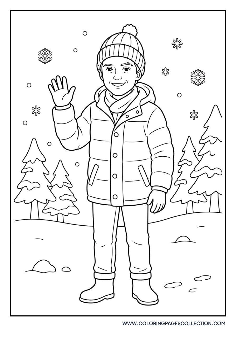 Tom Holland in Winter Coat