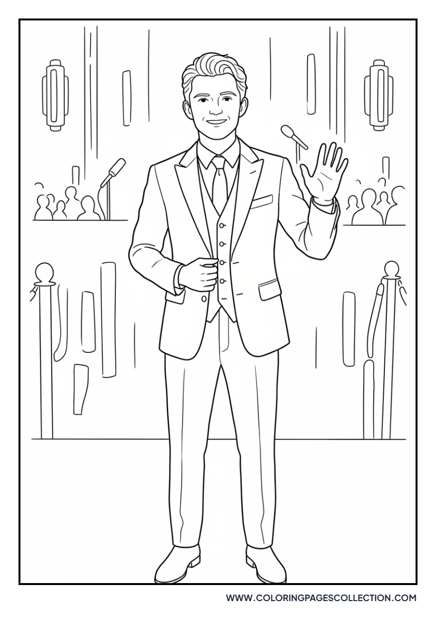 Tom Holland Red Carpet Suit
