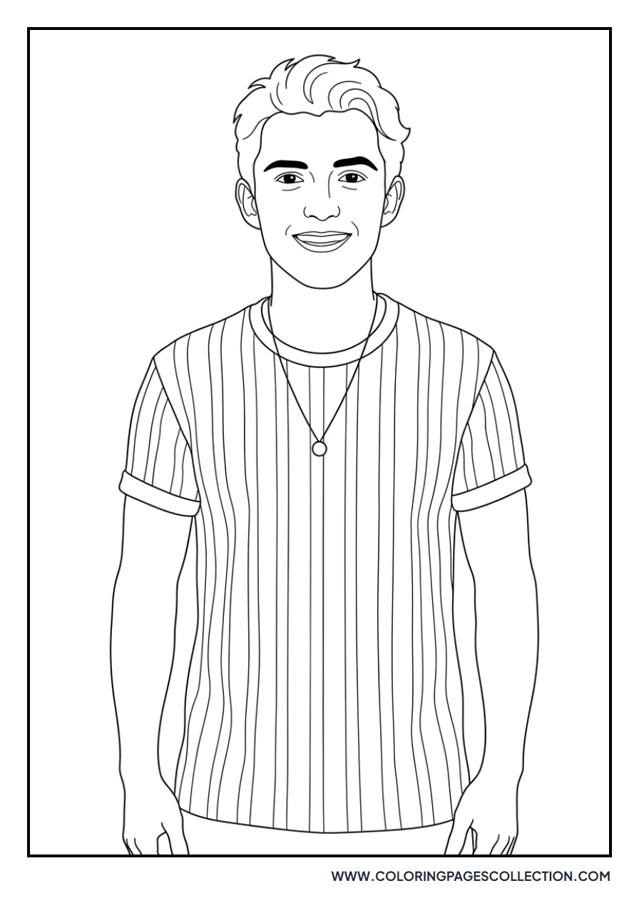 Tom Holland Striped Shirt