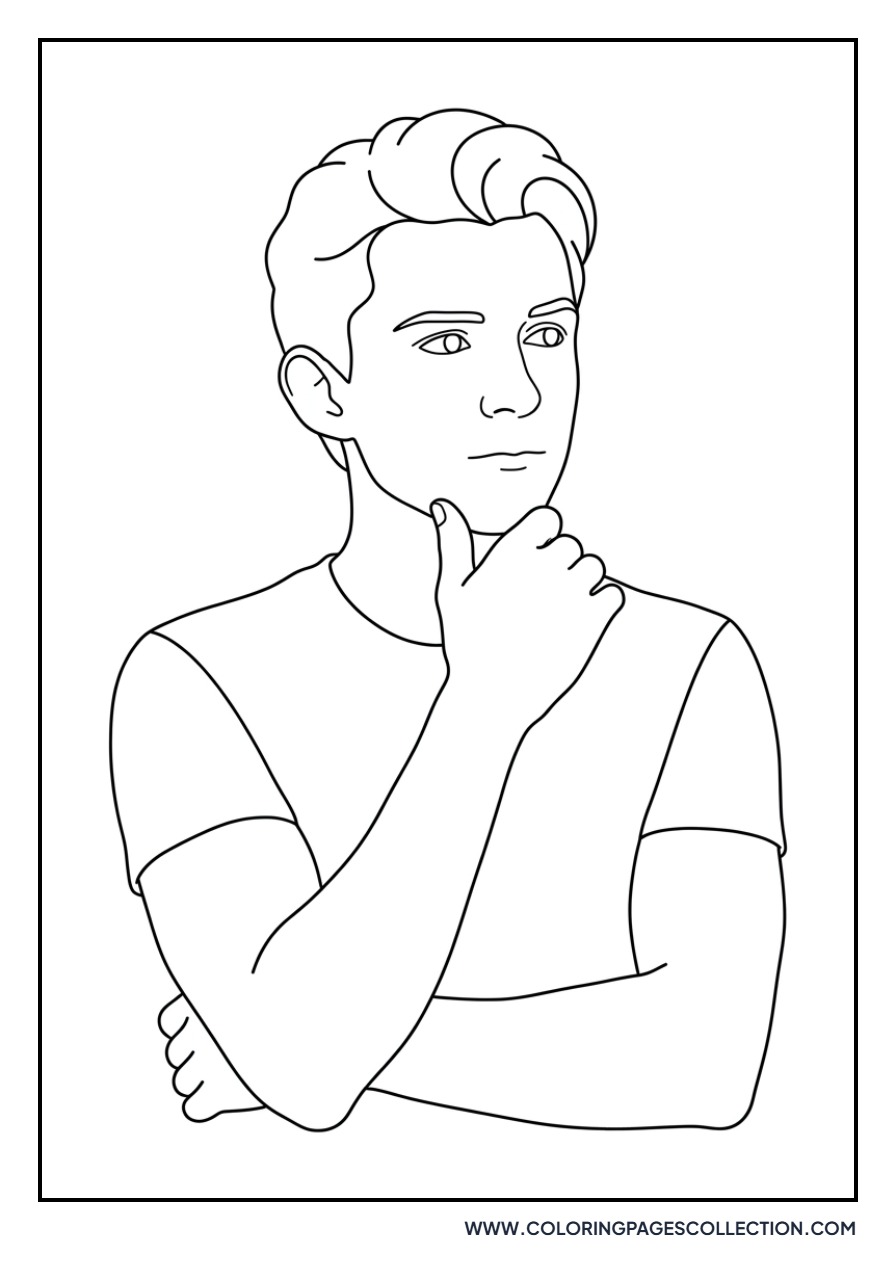 Tom Holland Thoughtful Look
