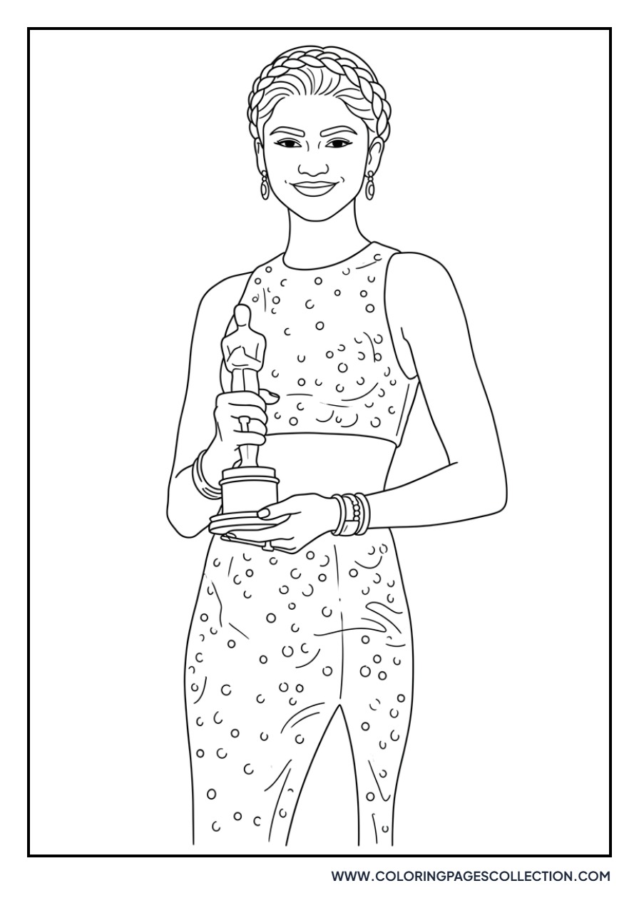 Zendaya at the Oscars