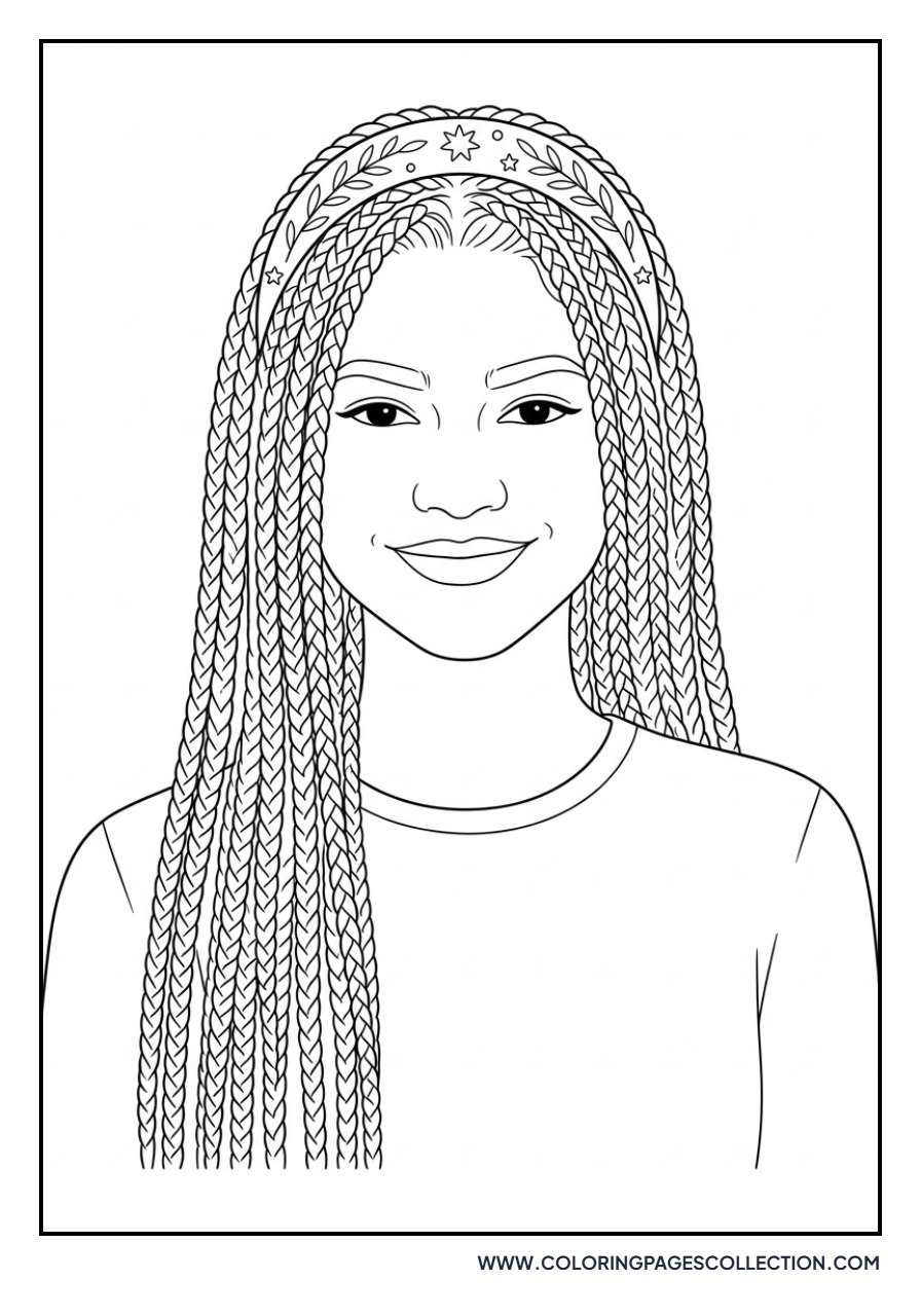 Zendaya Box Braids Look