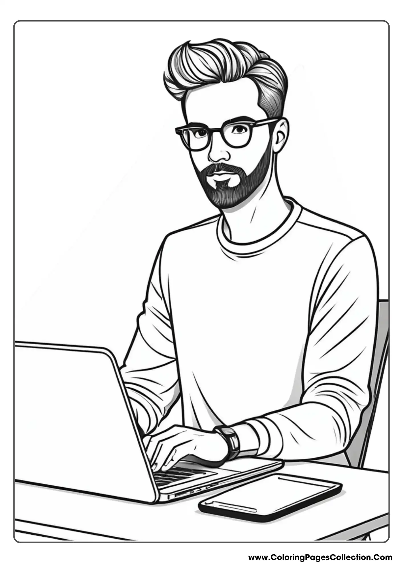 Computer coloring pages