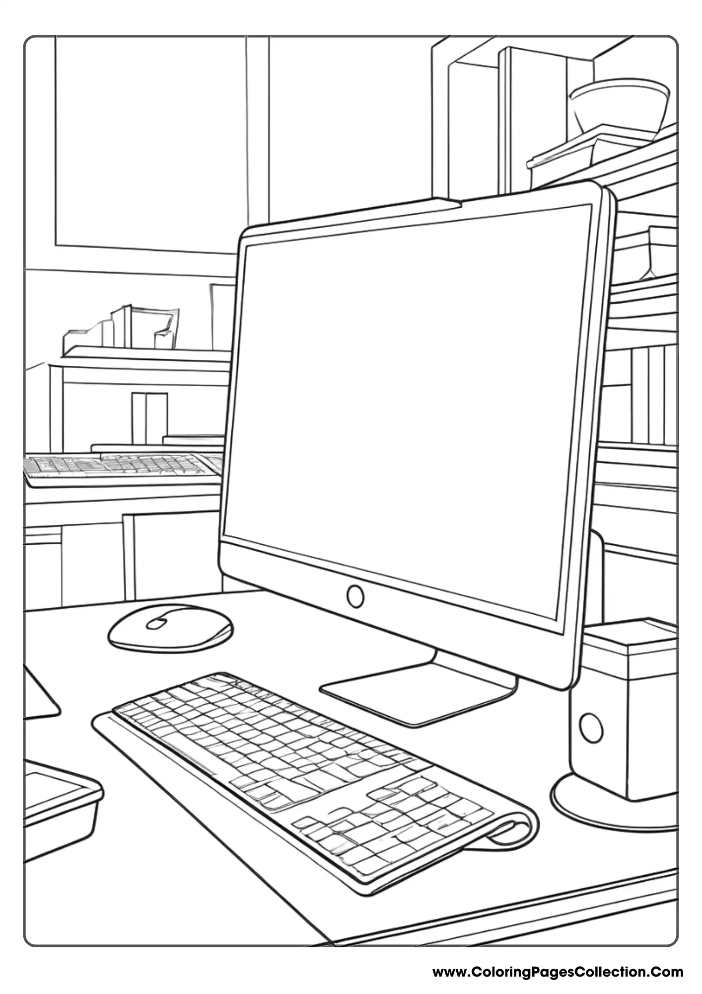 Computer coloring pages