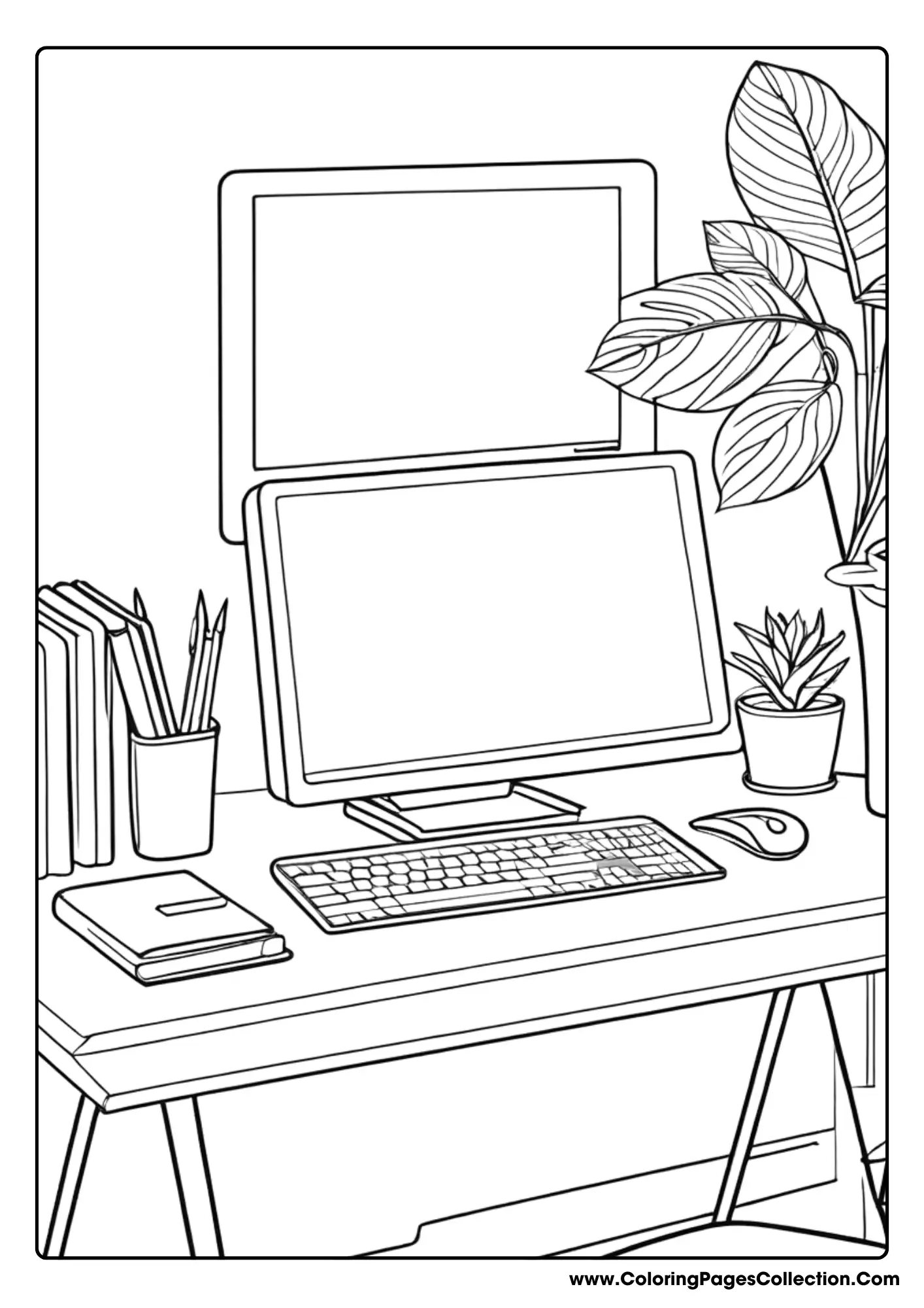 Computer coloring pages