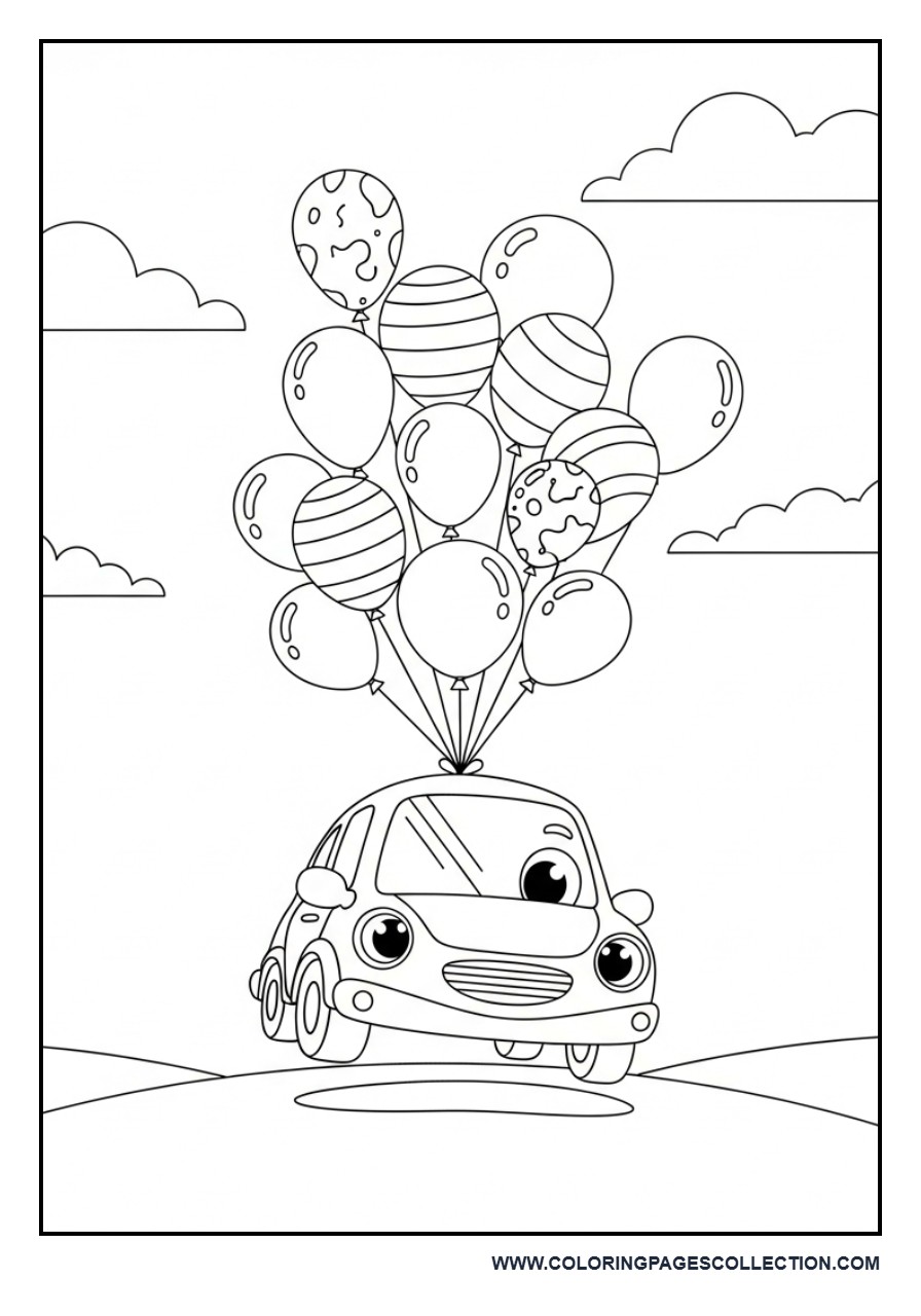 Balloon-Powered Car