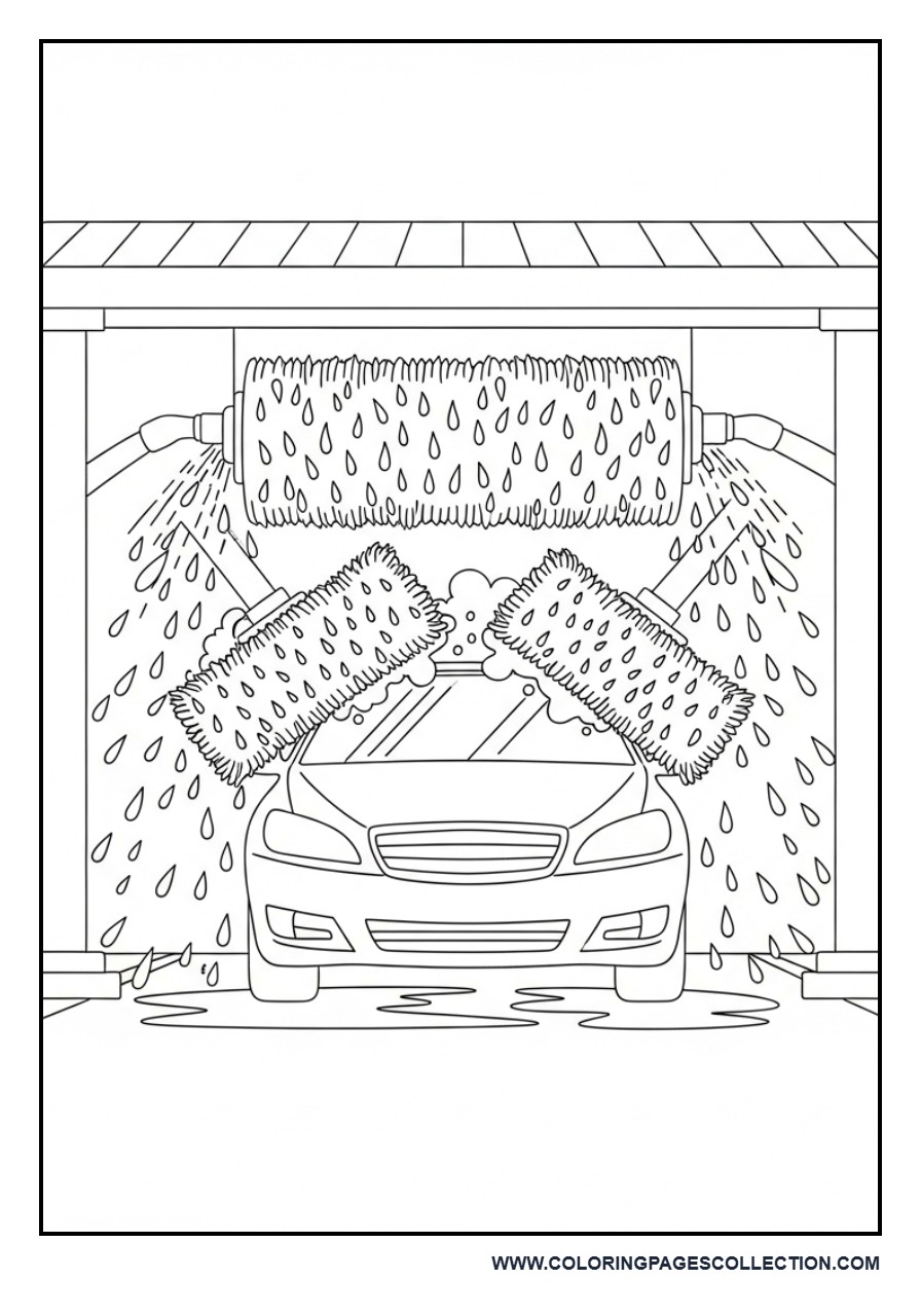 Car Wash Scene