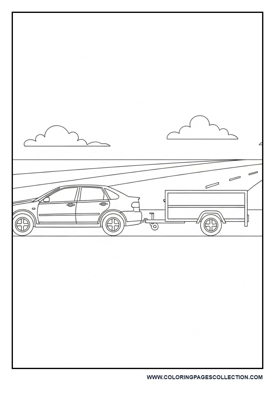 Car with Trailer