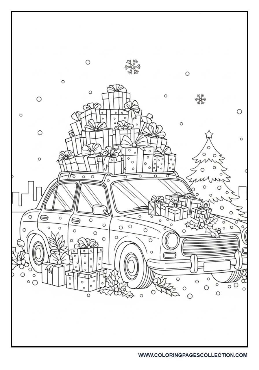 Christmas Gift Car