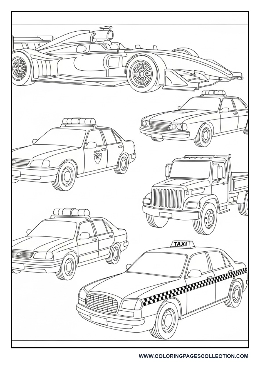 Mixed Cars Collection Page