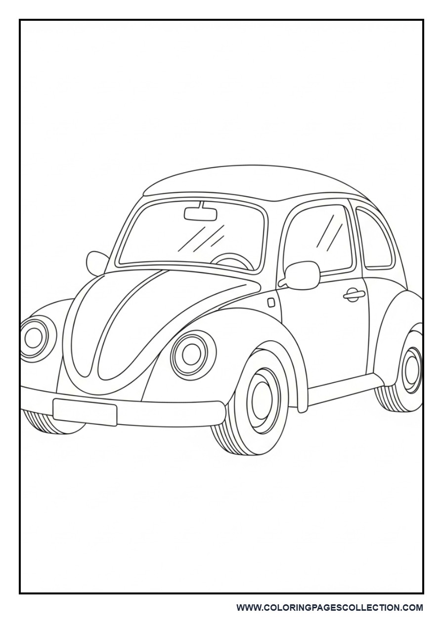 Small Beetle Style Car